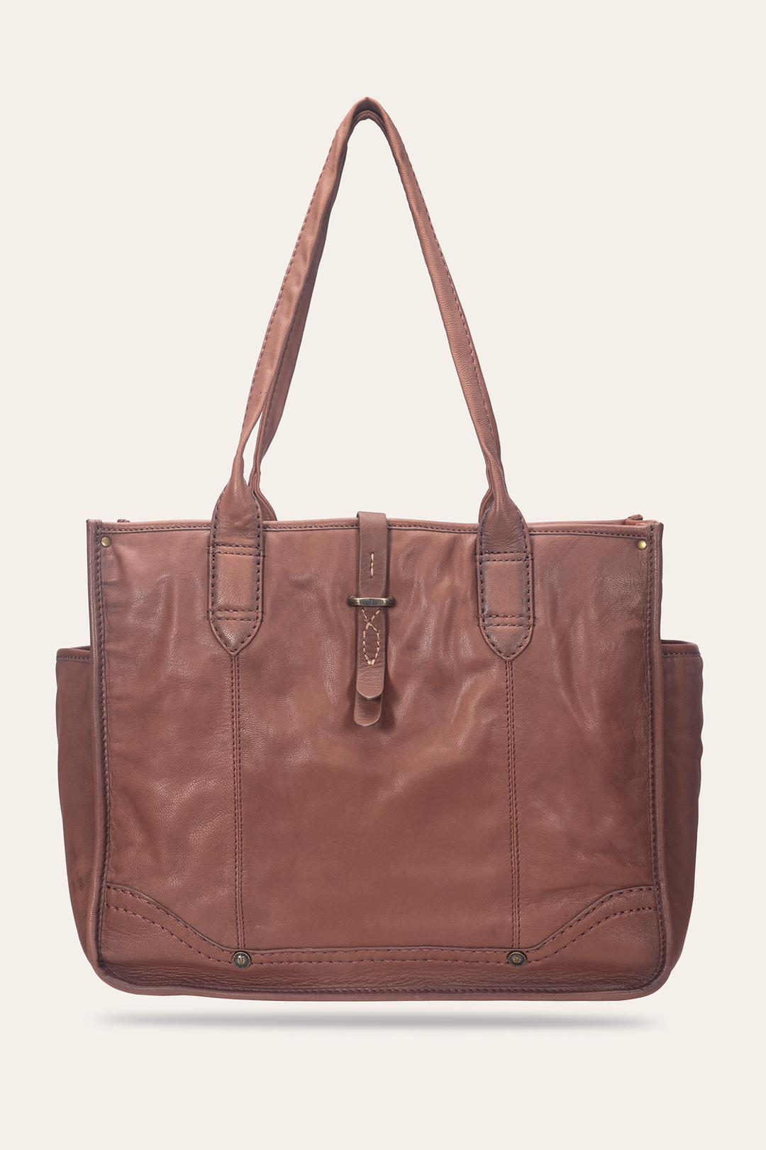 Frye Top Pick - Campus Cognac Tote