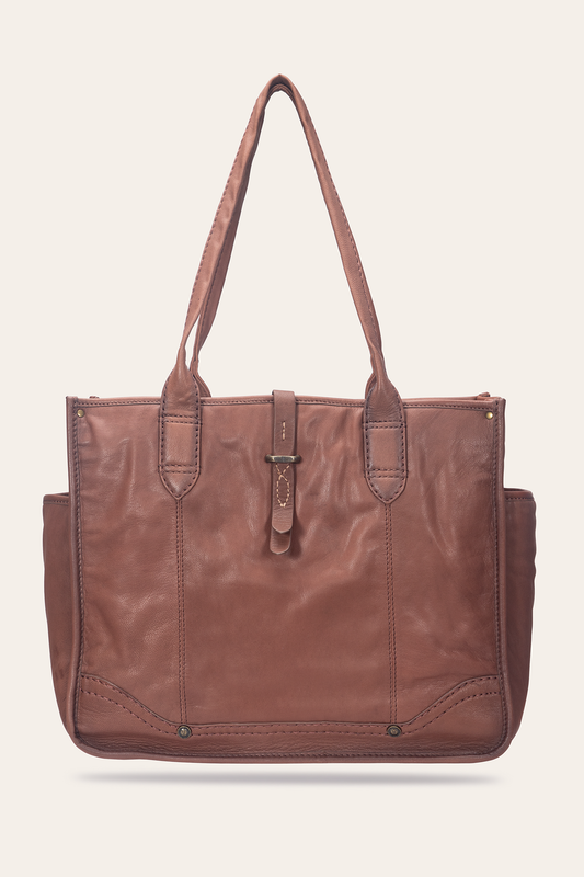 Frye Top Pick - Campus Cognac Tote