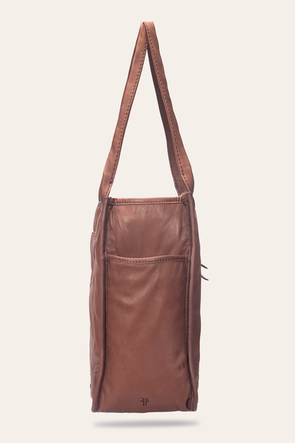Frye Top Pick - Campus Cognac Tote