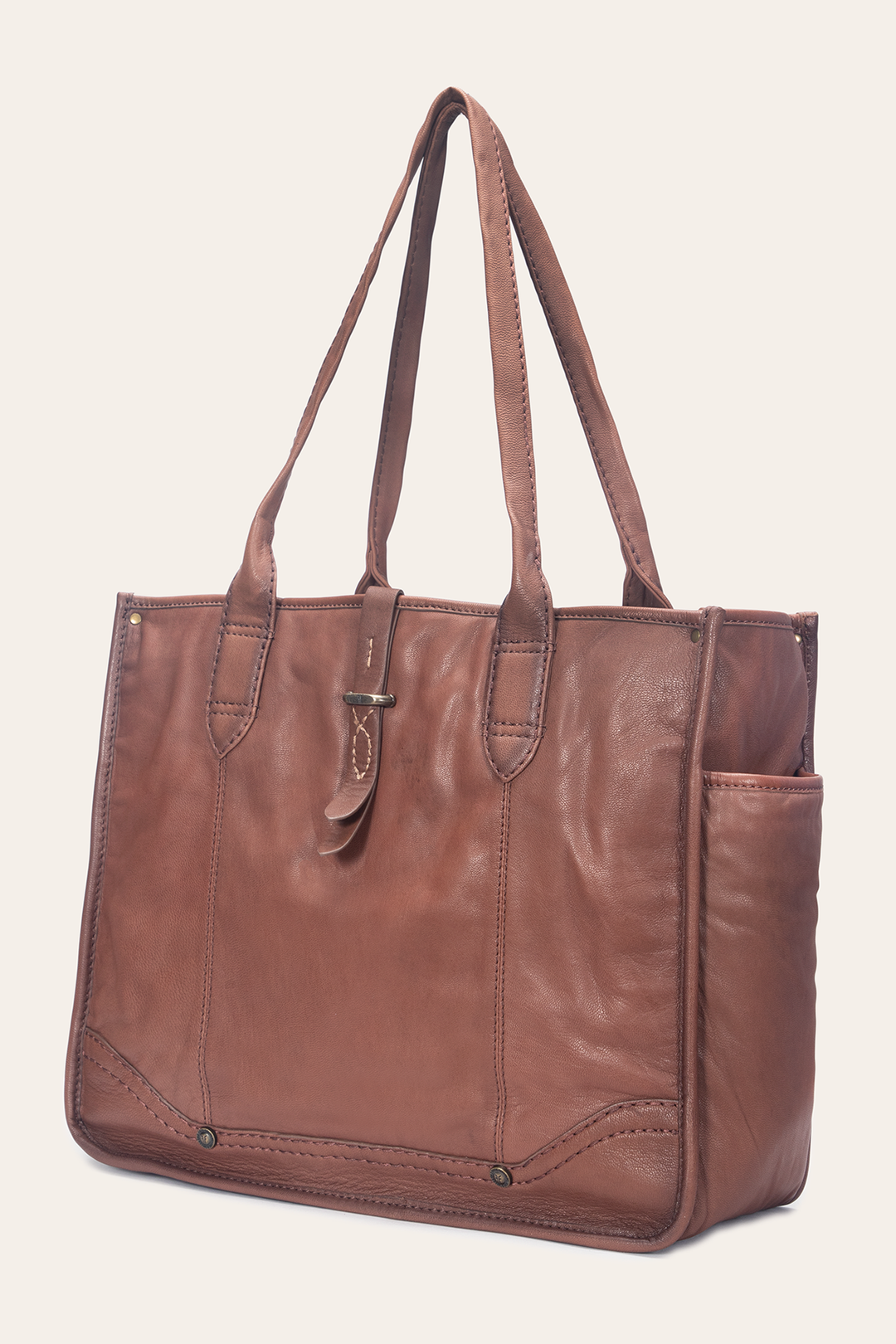 Frye Top Pick - Campus Cognac Tote