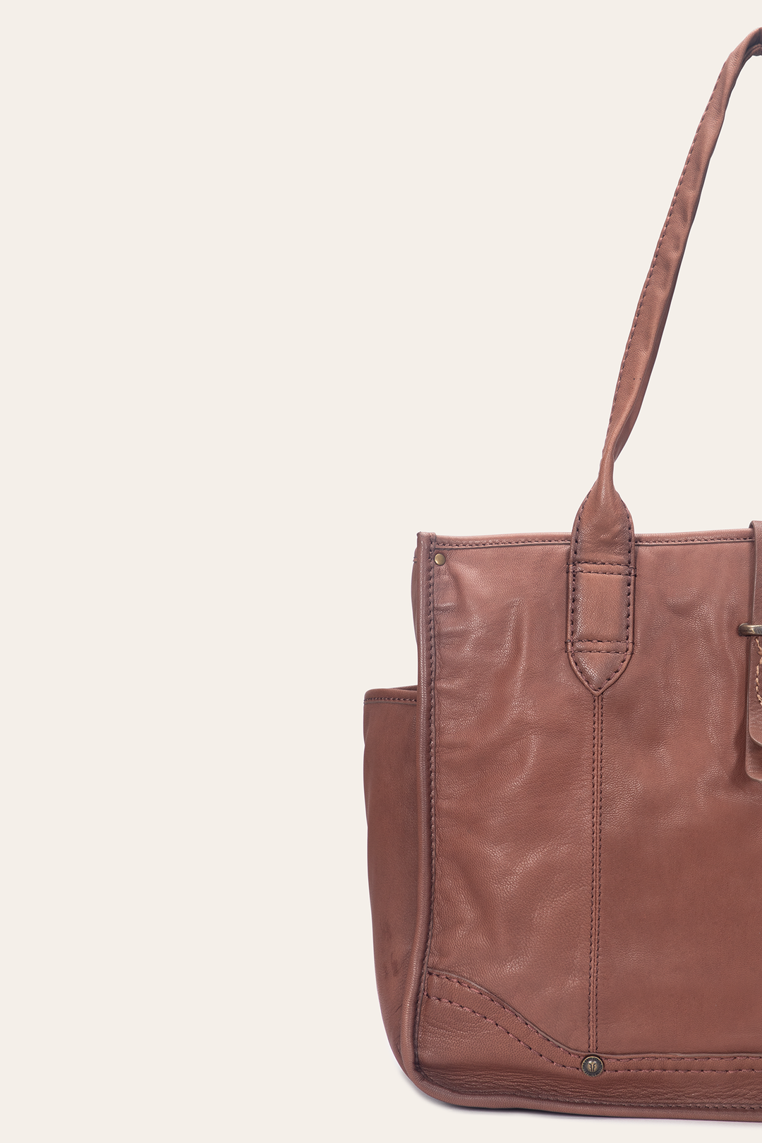 Frye Top Pick - Campus Cognac Tote