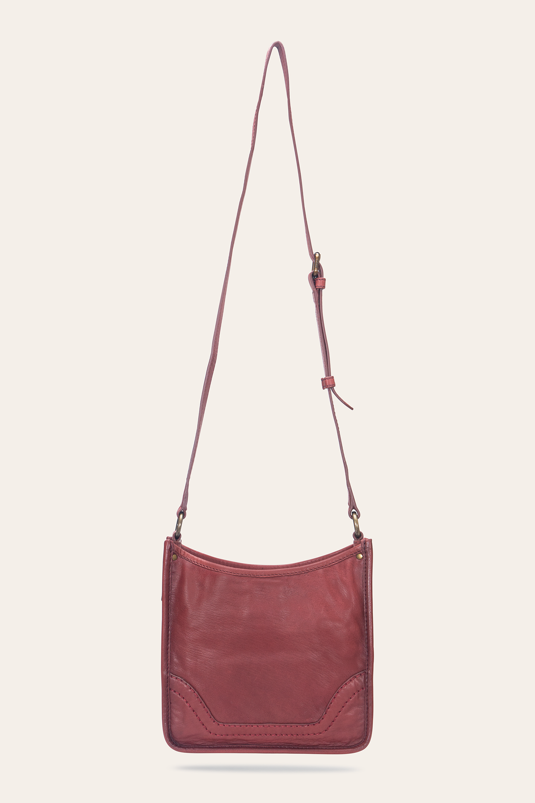 Frye Best Seller - Campus Burgundy Crossbody