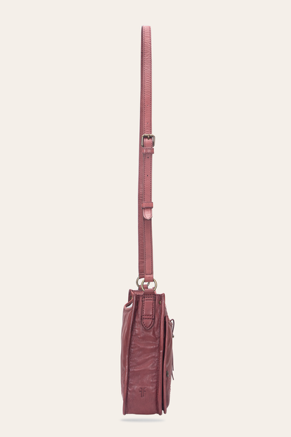 Frye Best Seller - Campus Burgundy Crossbody