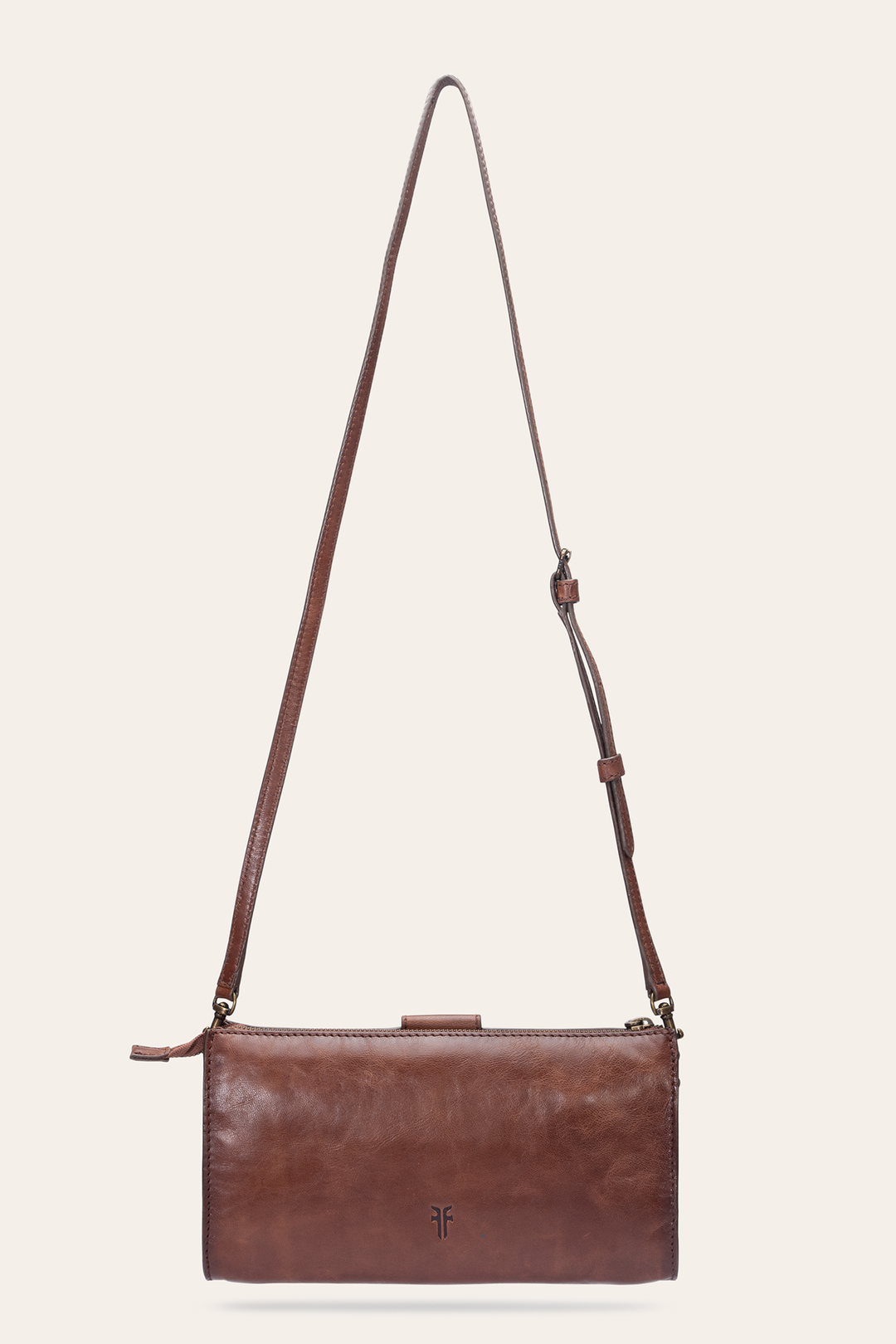 Frye Trusted - Alex Cognac Crossbody Clutch