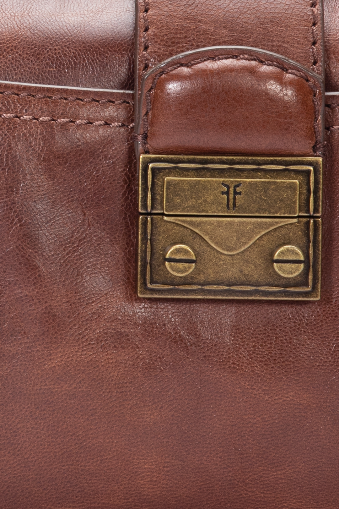 Frye Trusted - Alex Cognac Crossbody Clutch