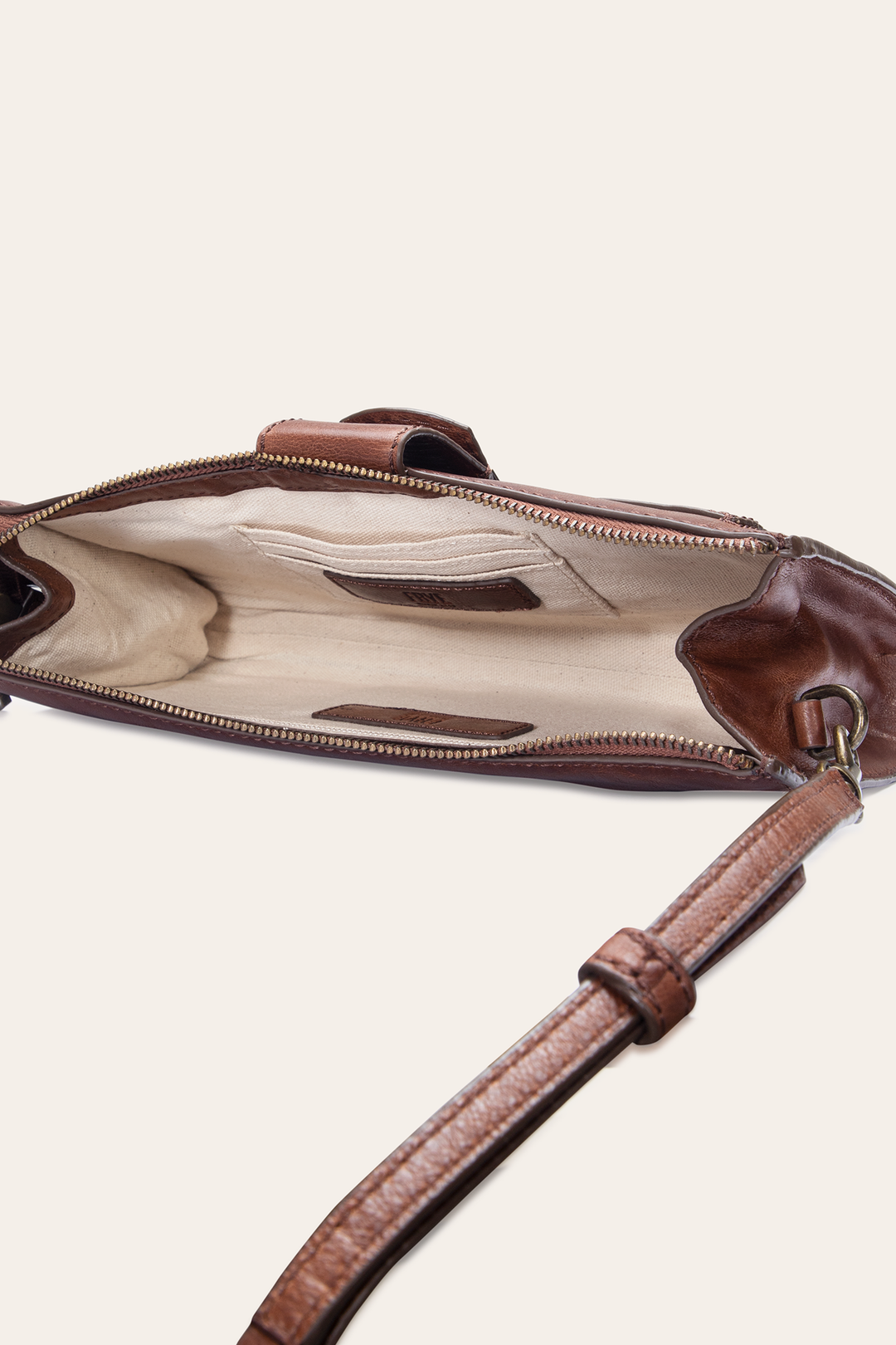 Frye Trusted - Alex Cognac Crossbody Clutch