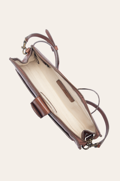 Frye Trusted - Alex Cognac Crossbody Clutch