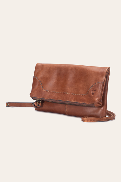 Frye Signature - Melissa Cognac Crossbody Clutch