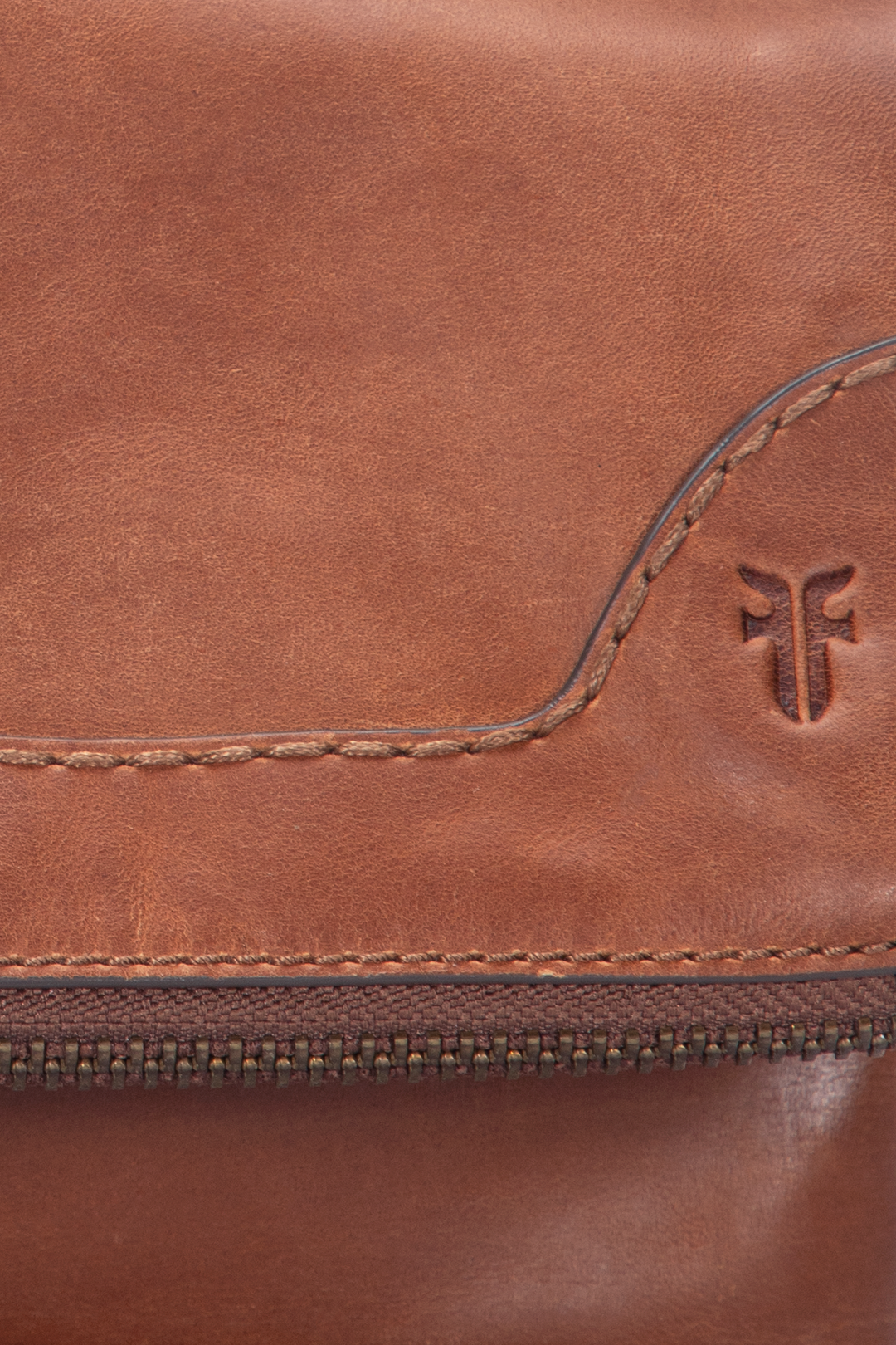Frye Signature - Melissa Cognac Crossbody Clutch