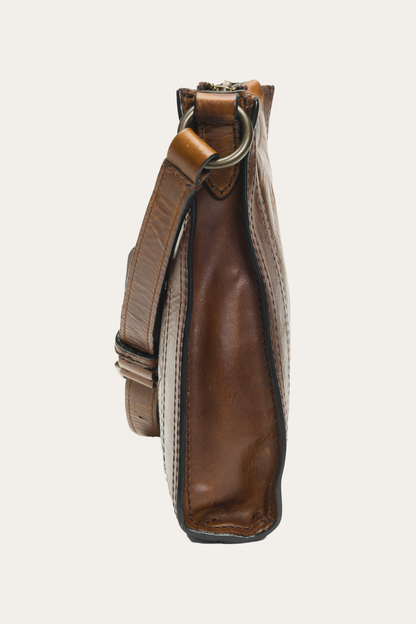 Frye Deals - Melissa Zip Crossbody in Dark Brown