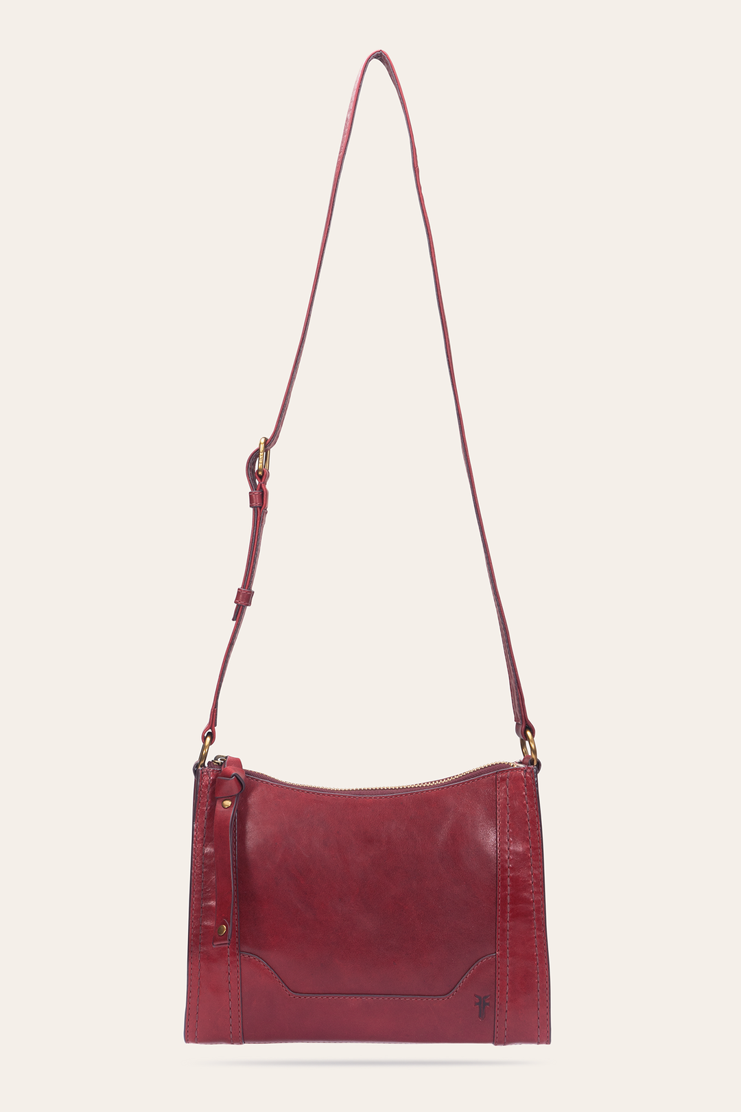 Frye Everyday - Berry Lacquer Melissa Zip Crossbody
