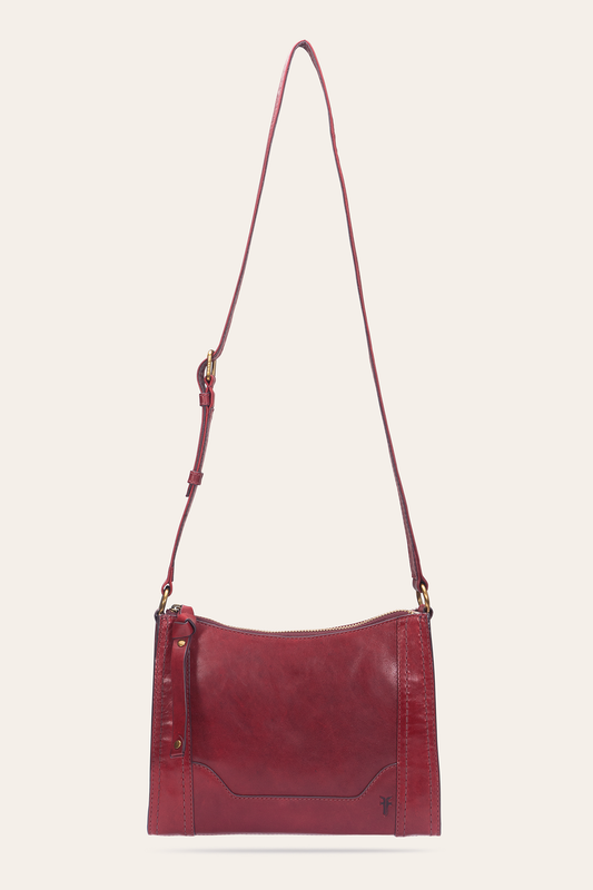 Frye Everyday - Berry Lacquer Melissa Zip Crossbody