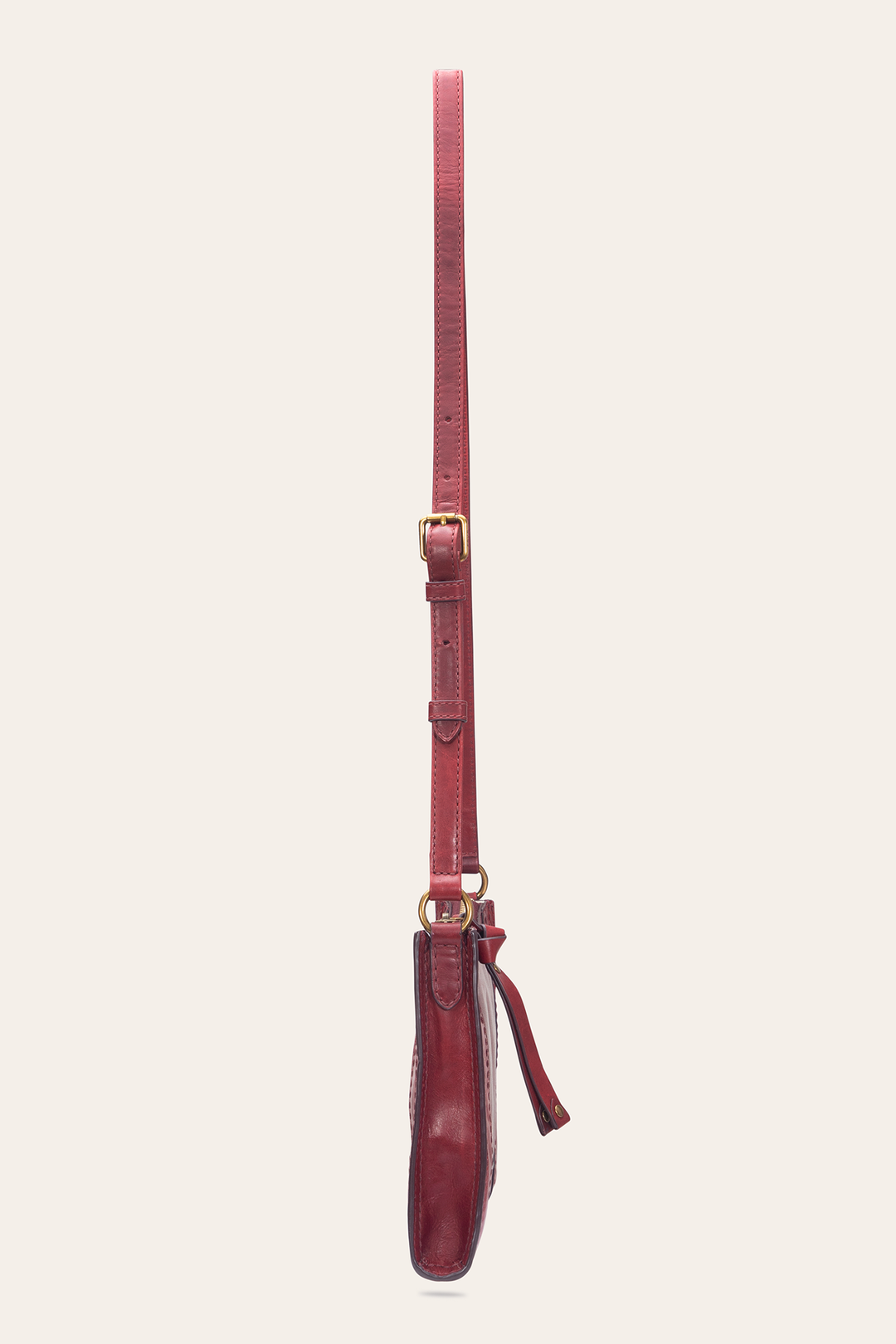 Frye Everyday - Berry Lacquer Melissa Zip Crossbody