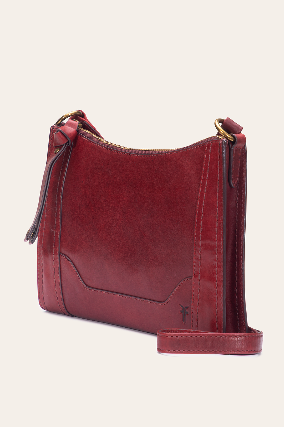 Frye Everyday - Berry Lacquer Melissa Zip Crossbody