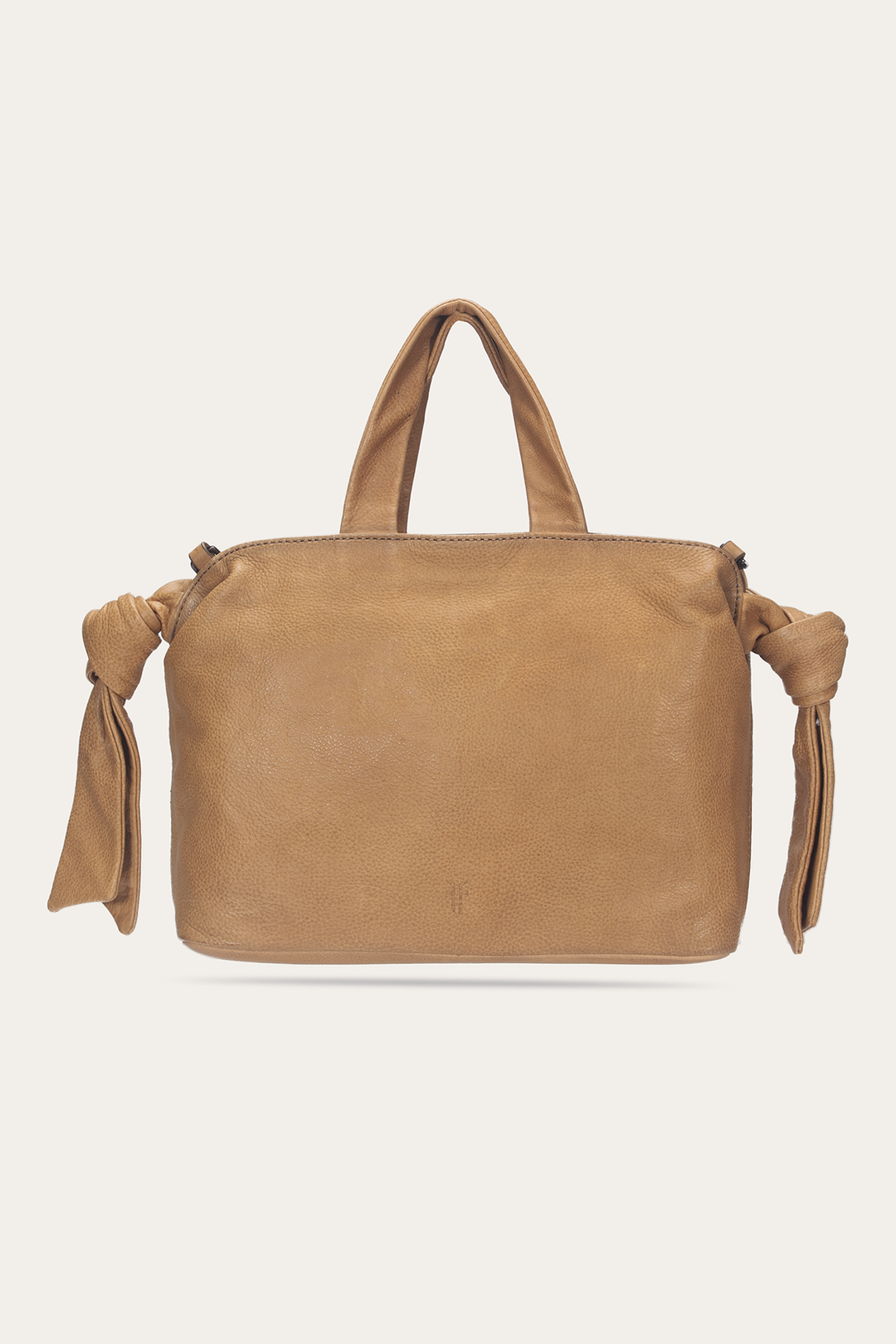 Frye Featured - Beige Nora Knotted Satchel