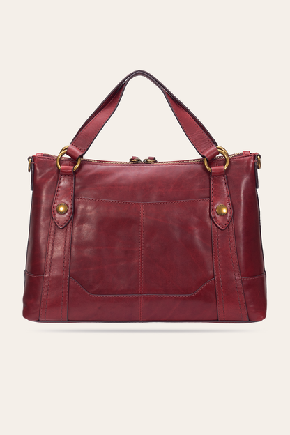 Frye Great Value - Berry Lacquer Melissa Medium Satchel