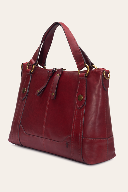 Frye Great Value - Berry Lacquer Melissa Medium Satchel