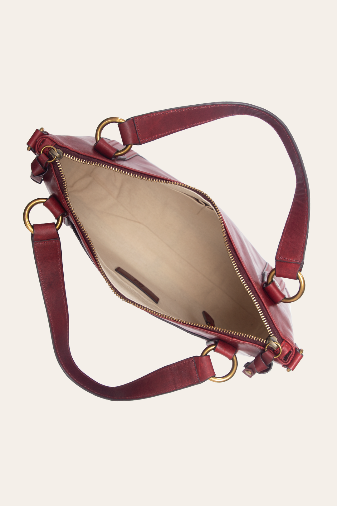 Frye Great Value - Berry Lacquer Melissa Medium Satchel