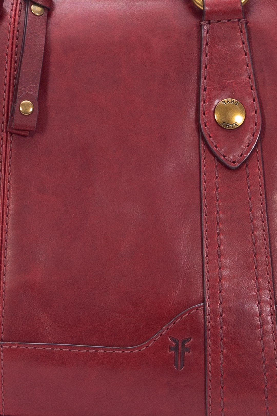 Frye Great Value - Berry Lacquer Melissa Medium Satchel