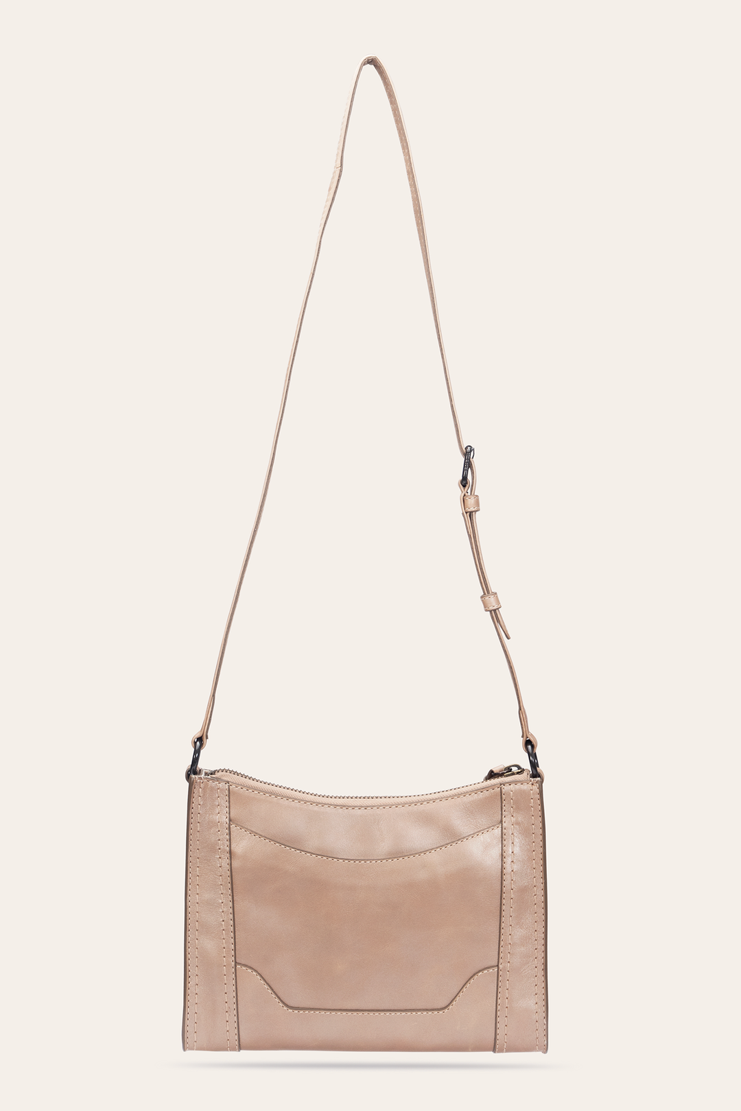 Frye Essential - Light Bronze Melissa Zip Crossbody