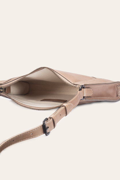 Frye Essential - Light Bronze Melissa Zip Crossbody