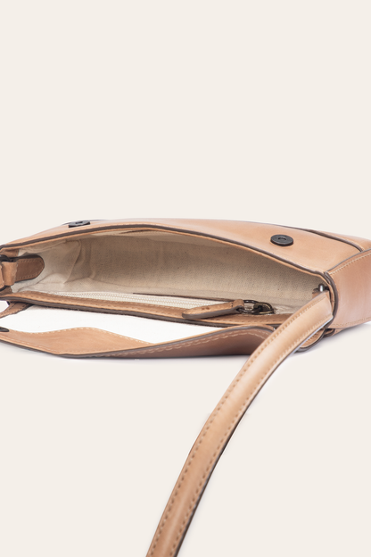 Frye Value - Beige Melissa Convertible Mini Flap