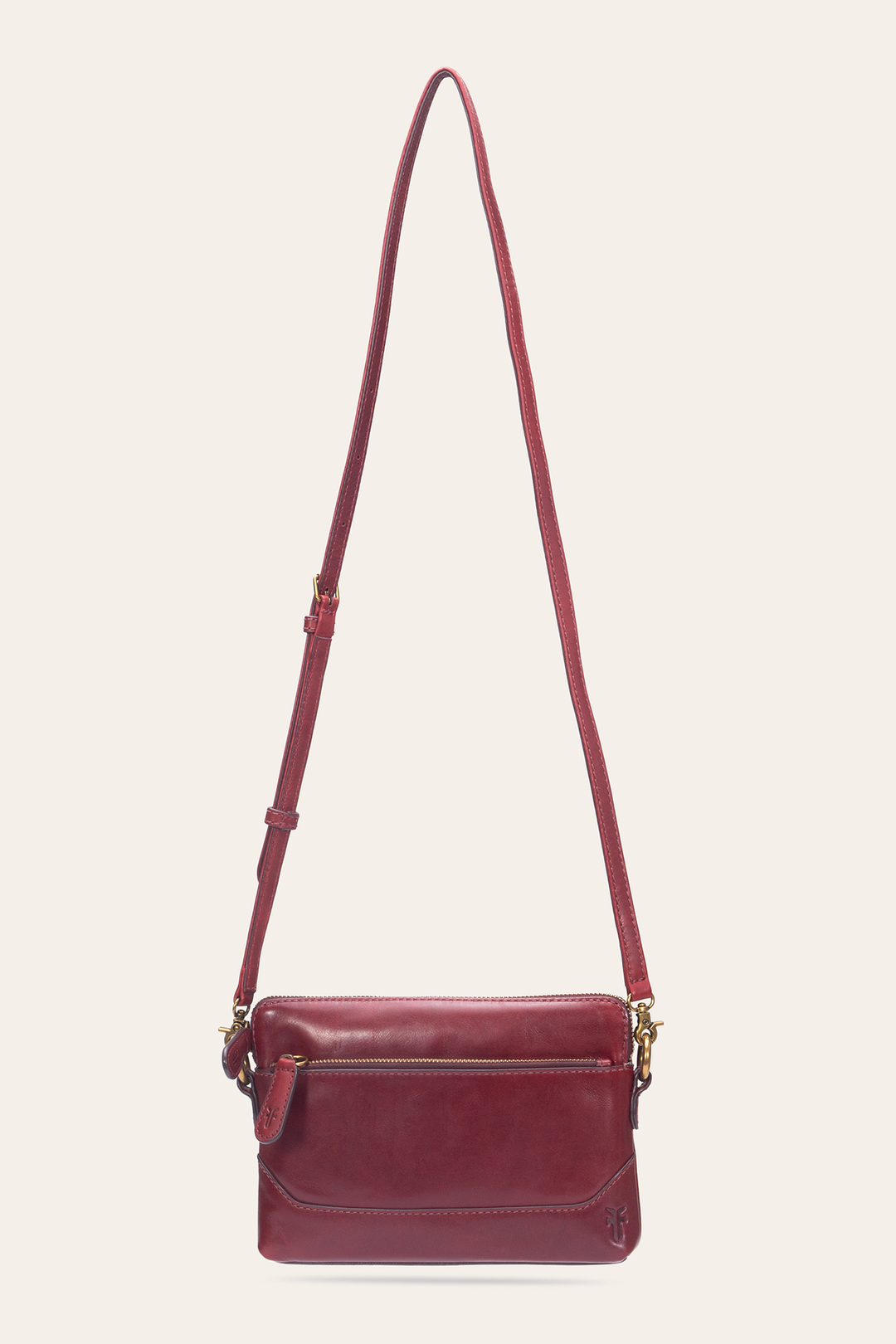 Frye Great Value - Berry Lacquer Melissa Crossbody Wristlet