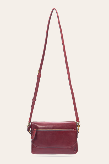 Frye Great Value - Berry Lacquer Melissa Crossbody Wristlet