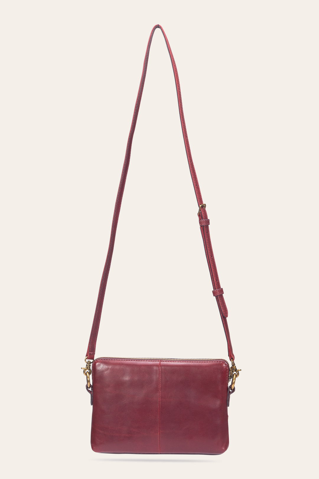 Frye Great Value - Berry Lacquer Melissa Crossbody Wristlet