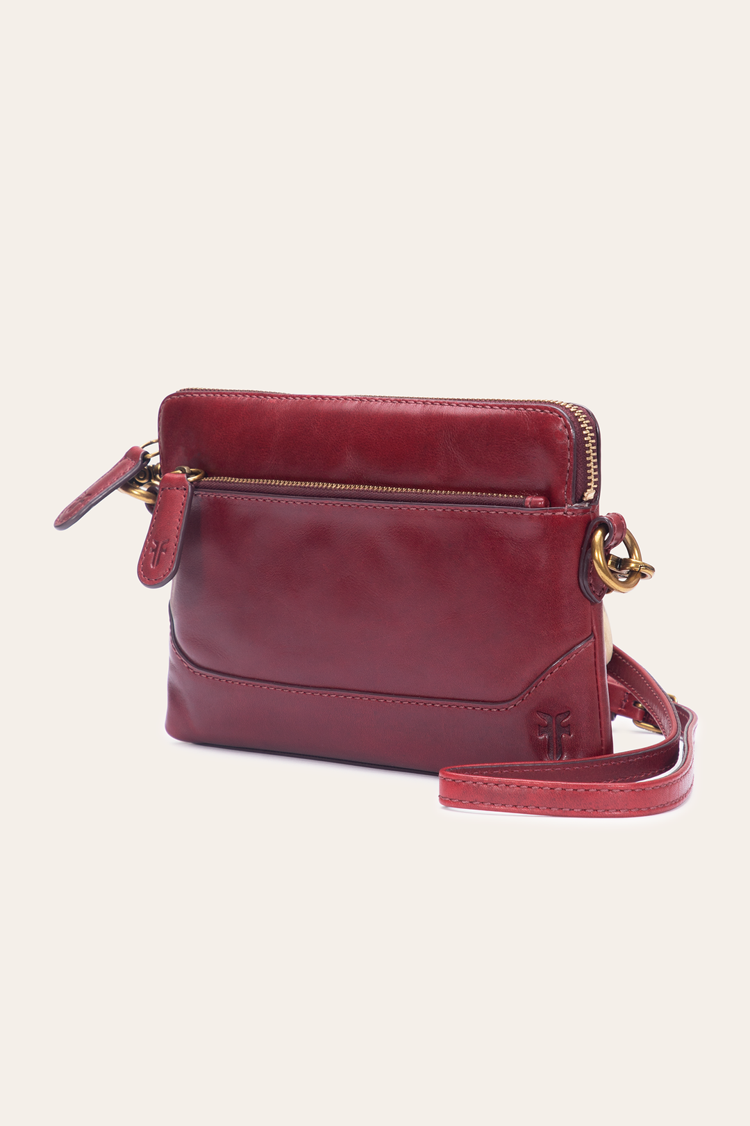 Frye Great Value - Berry Lacquer Melissa Crossbody Wristlet