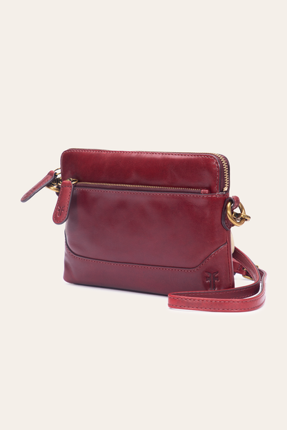 Frye Great Value - Berry Lacquer Melissa Crossbody Wristlet