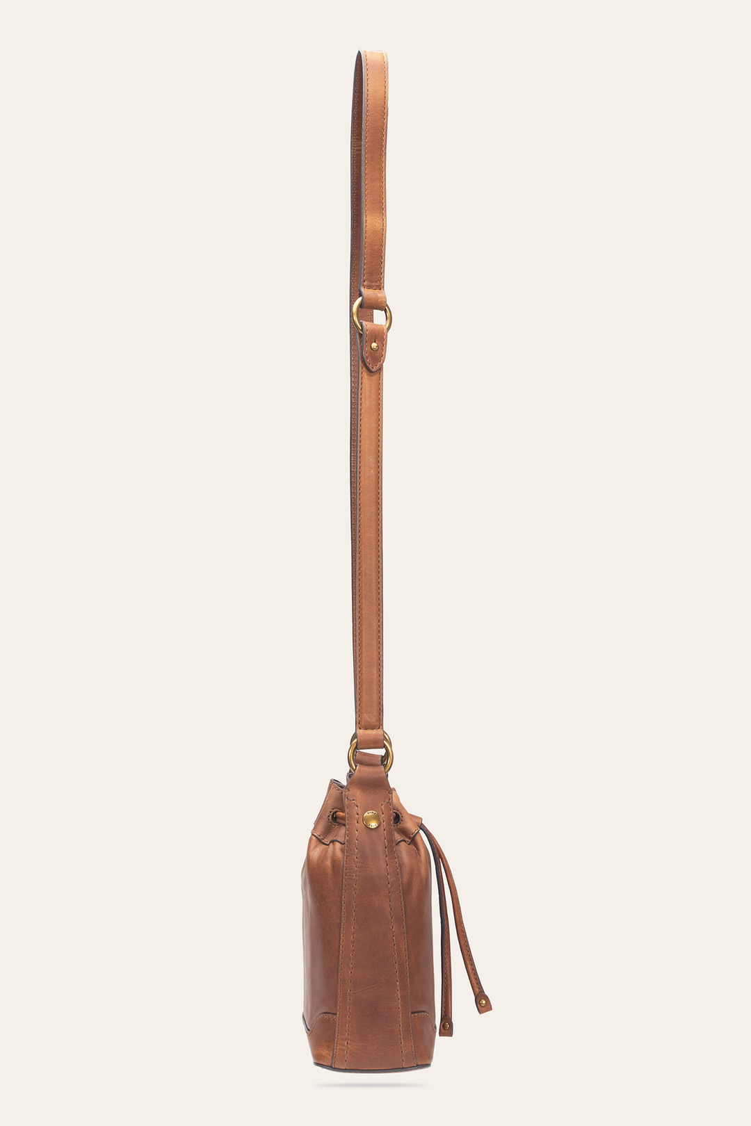 Frye Premium - Cognac Melissa Convertible Bucket