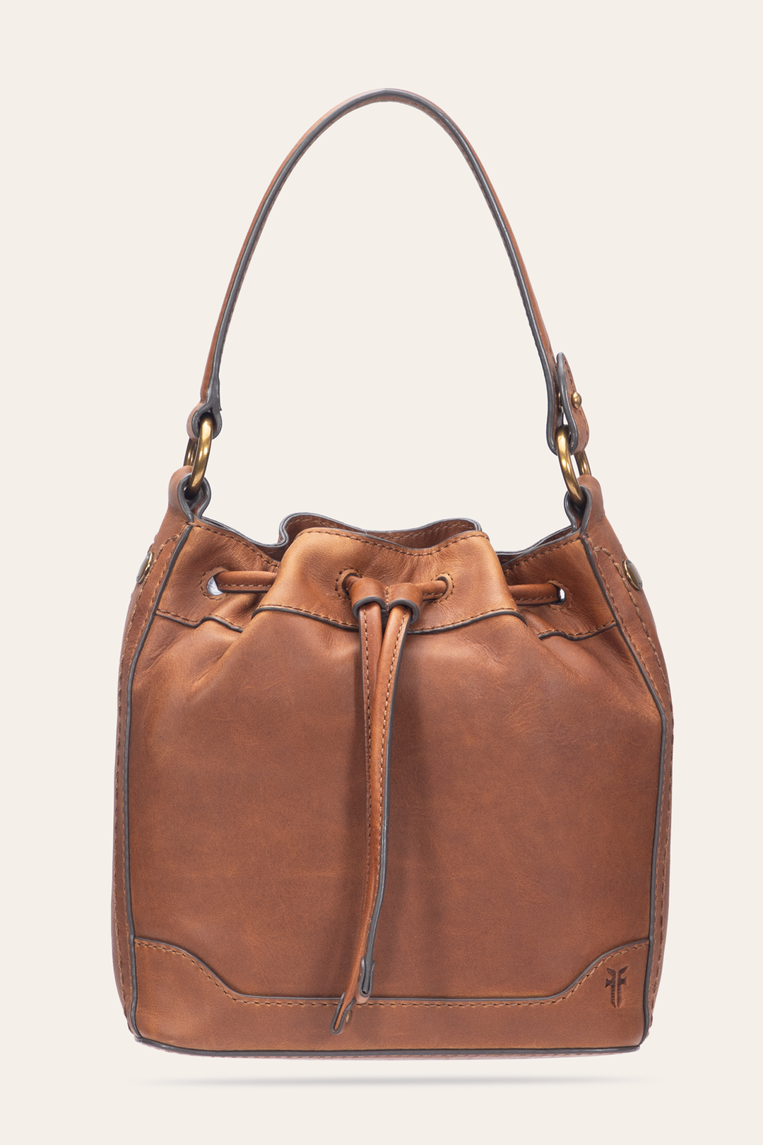 Frye Premium - Cognac Melissa Convertible Bucket