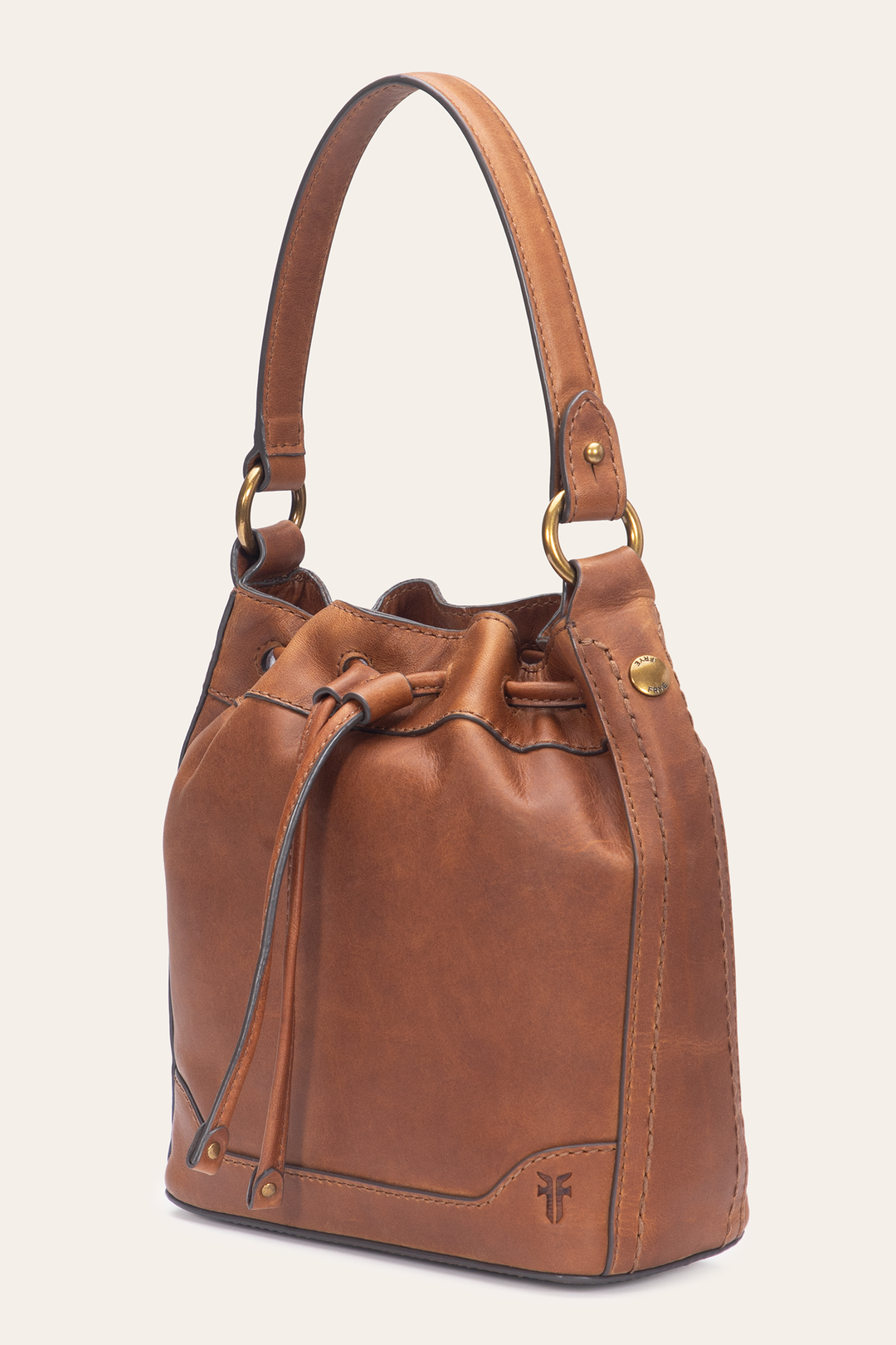 Frye Premium - Cognac Melissa Convertible Bucket