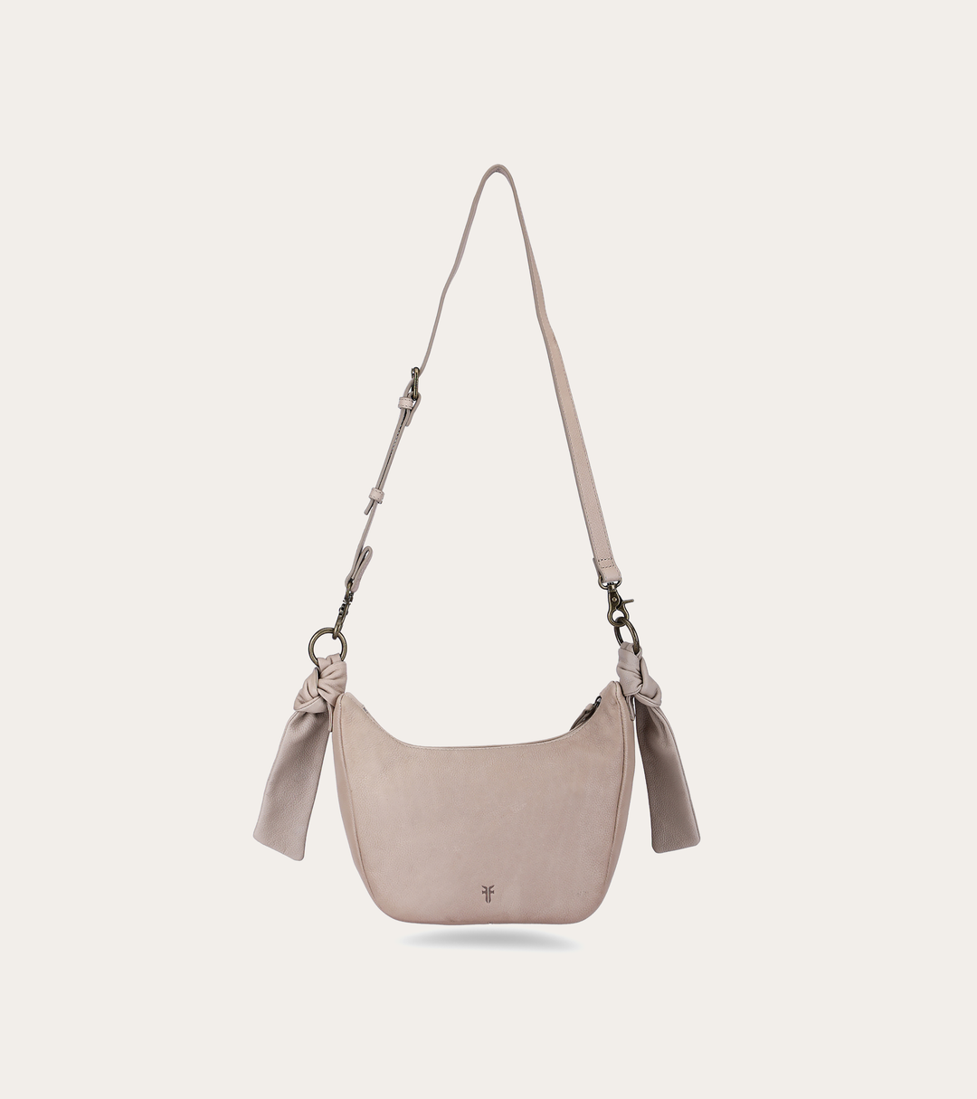Frye Signature - Nora Cream Knotted Crossbody