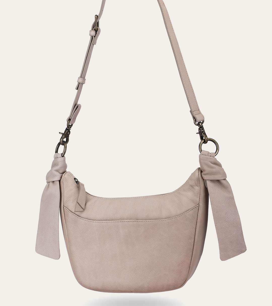 Frye Signature - Nora Cream Knotted Crossbody