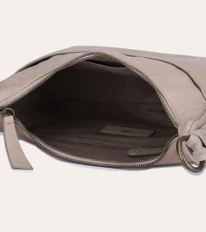 Frye Signature - Nora Cream Knotted Crossbody