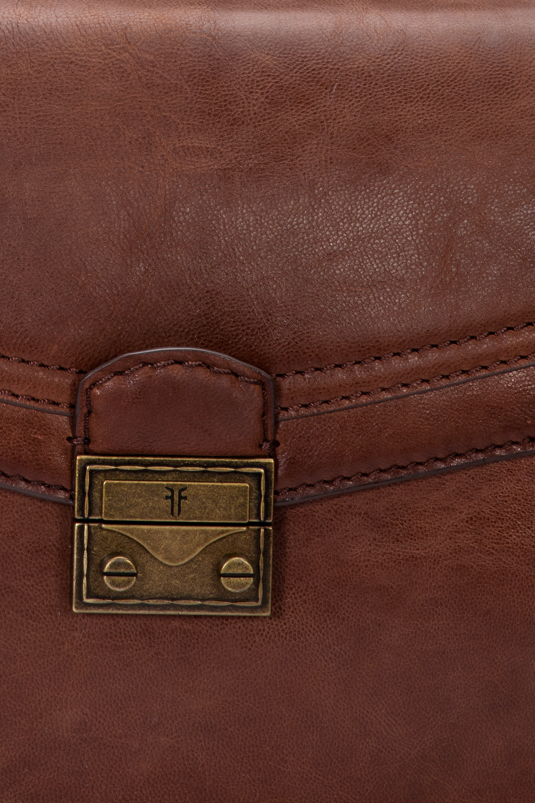 Frye Featured - Alex Cognac Flap Shoulder