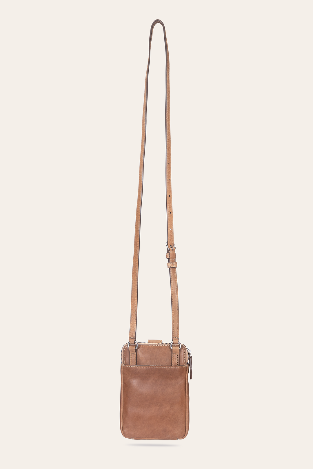 Frye Premium - Melissa Beige Phone Crossbody