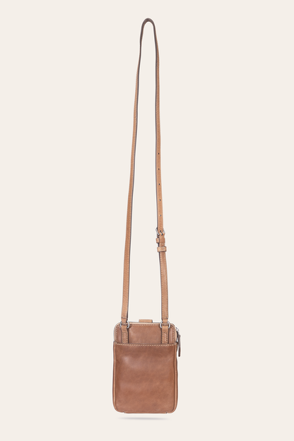 Frye Premium - Melissa Beige Phone Crossbody