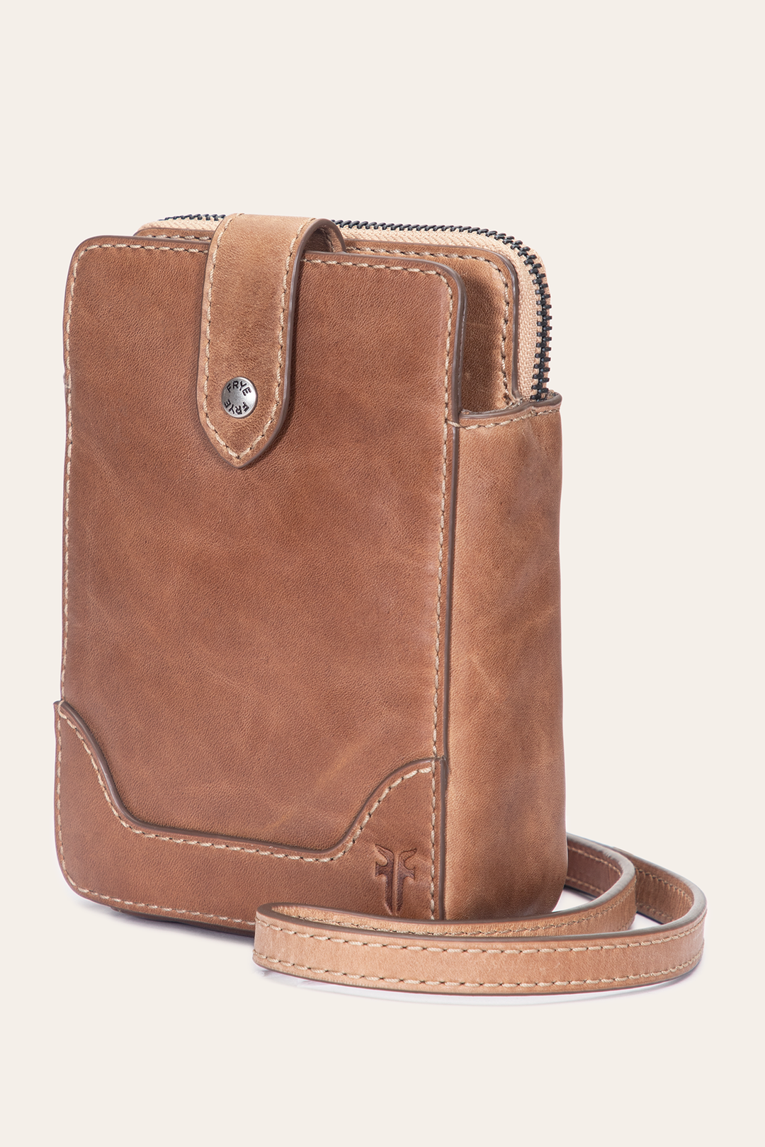 Frye Premium - Melissa Beige Phone Crossbody