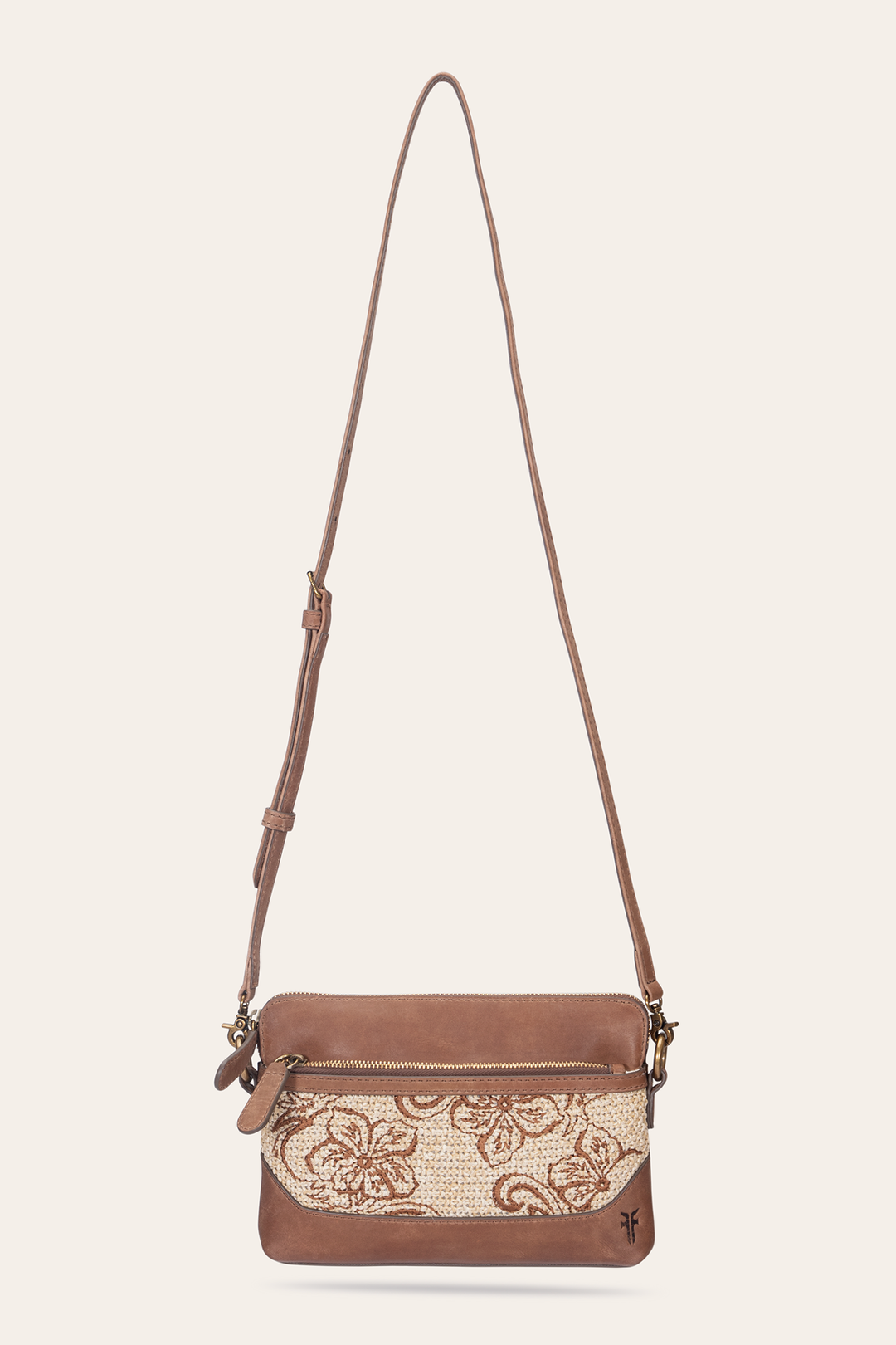 Frye Essential - Women's Floral Crossbody Wristlet Wallet