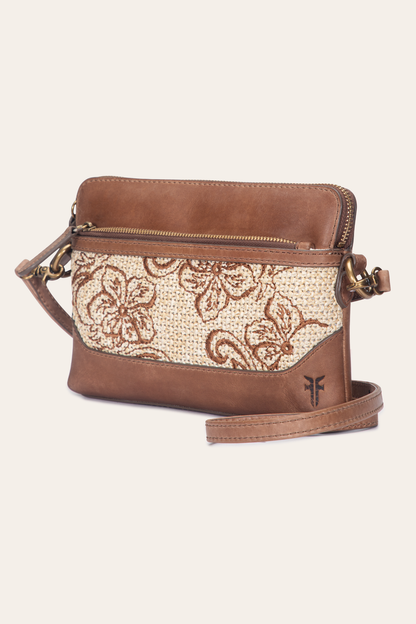 Frye Essential - Women's Floral Crossbody Wristlet Wallet