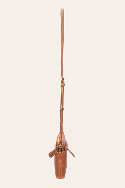 Frye Everyday - Melissa Burnt Terracotta Crossbody Wristlet