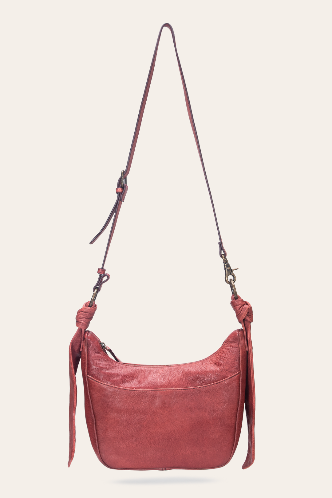 Frye Smart Buy - Nora Knotted Crossbody in Burgundy