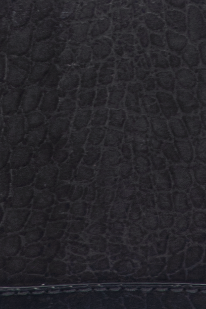 Frye Discount - Melissa Black Sueded Croco Camera