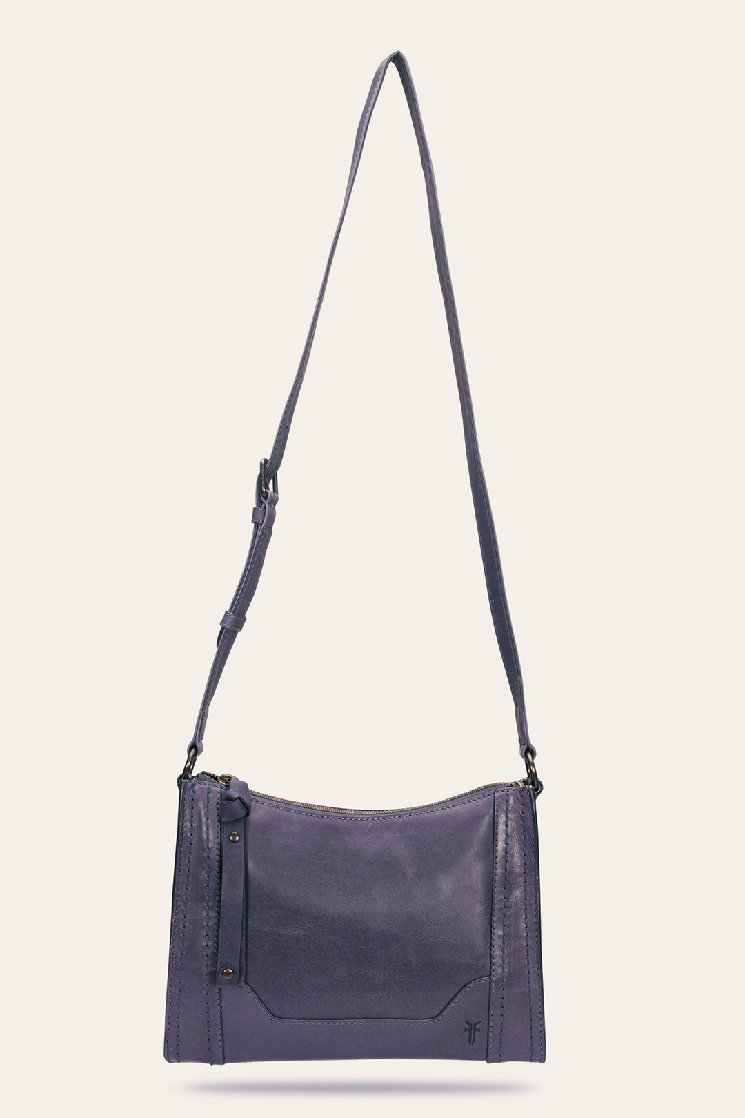 Frye Trusted - Melissa Eggplant Zip Crossbody