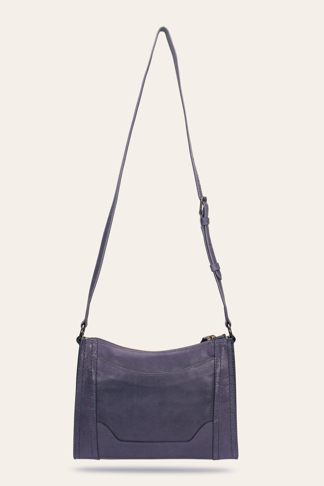 Frye Trusted - Melissa Eggplant Zip Crossbody