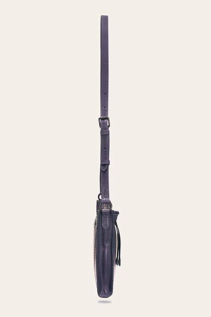 Frye Trusted - Melissa Eggplant Zip Crossbody