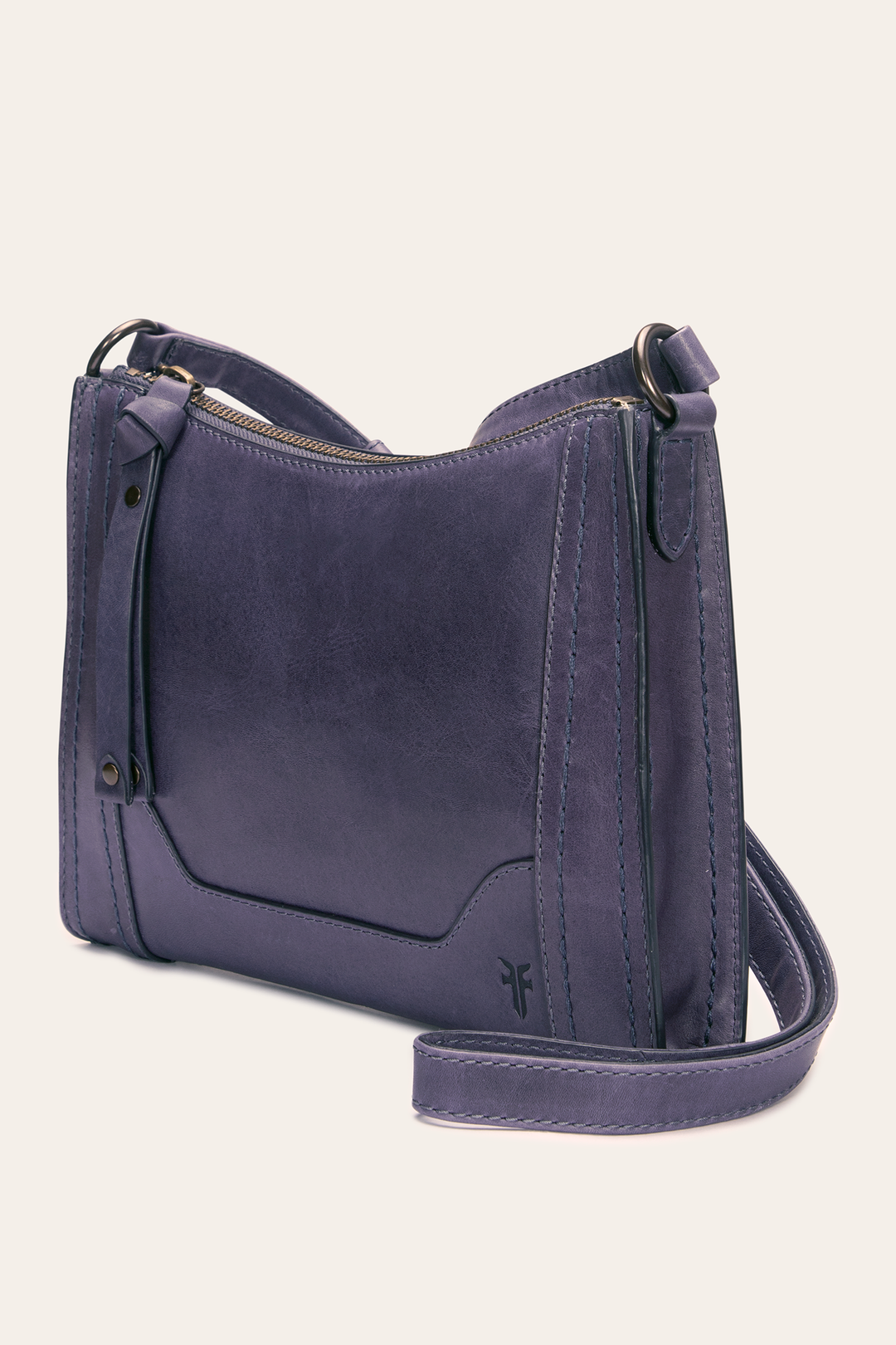 Frye Trusted - Melissa Eggplant Zip Crossbody
